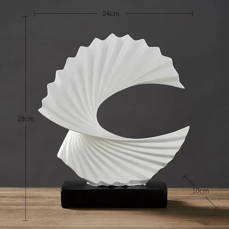 Modern Gold Sculpture