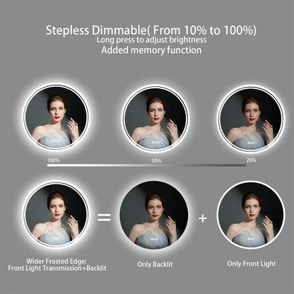 Round LED Mirror