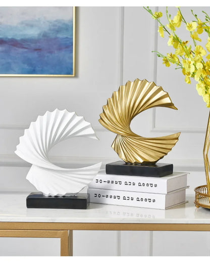Modern Gold Sculpture