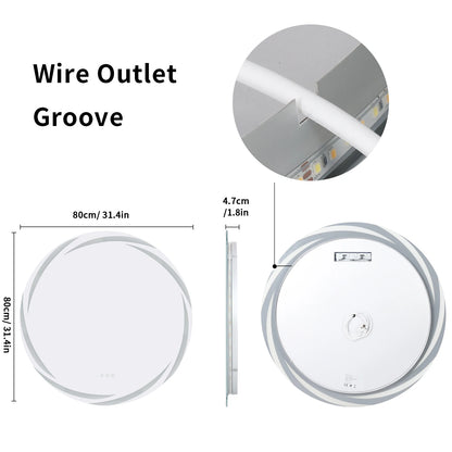 Anti-Fog LED Mirror