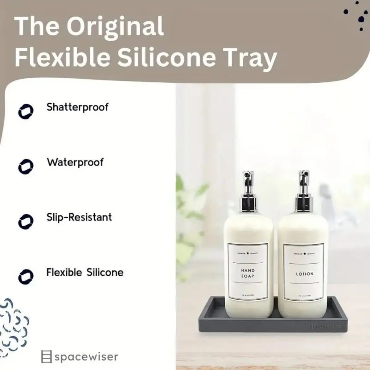 Silicone Vanity Tray