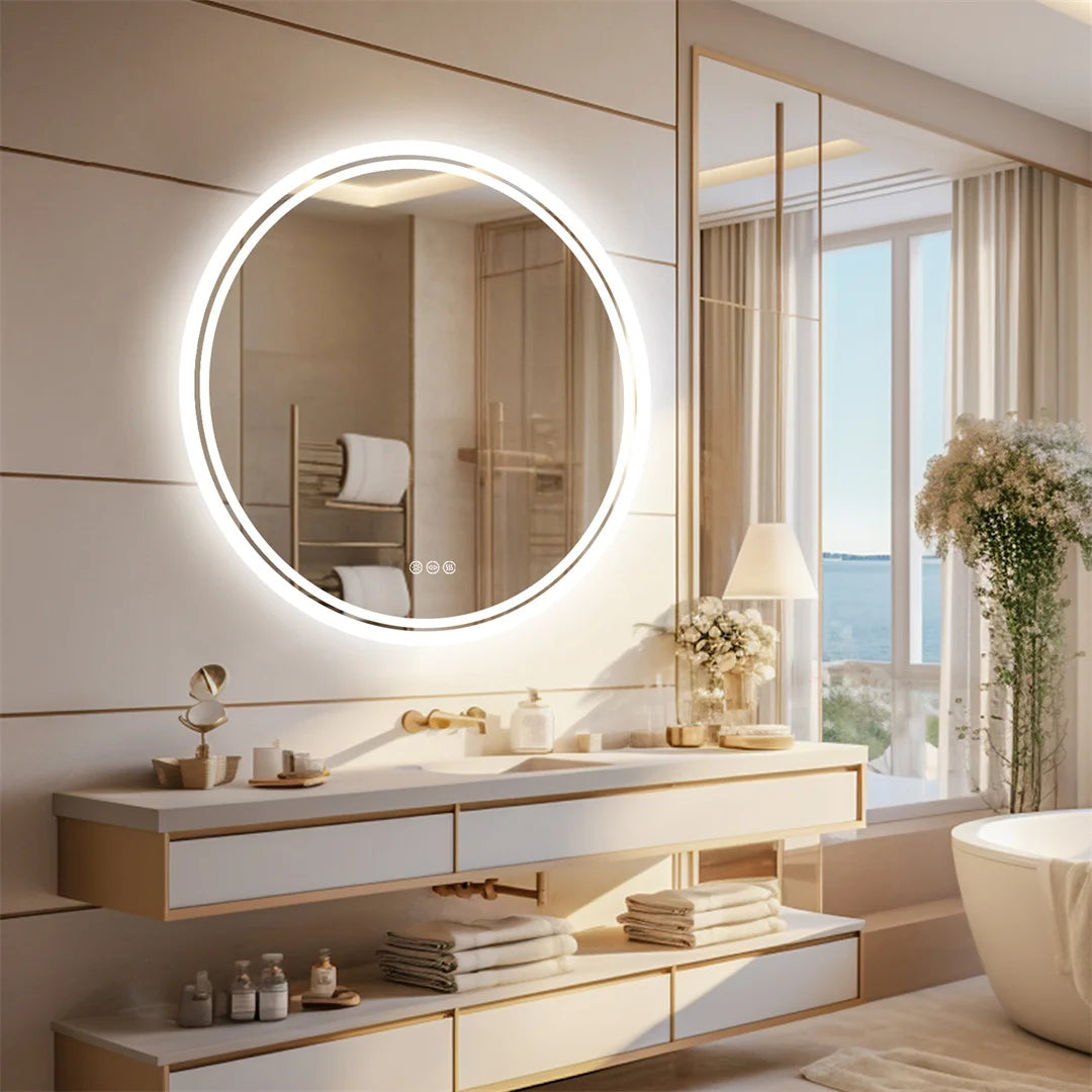 Round LED Mirror