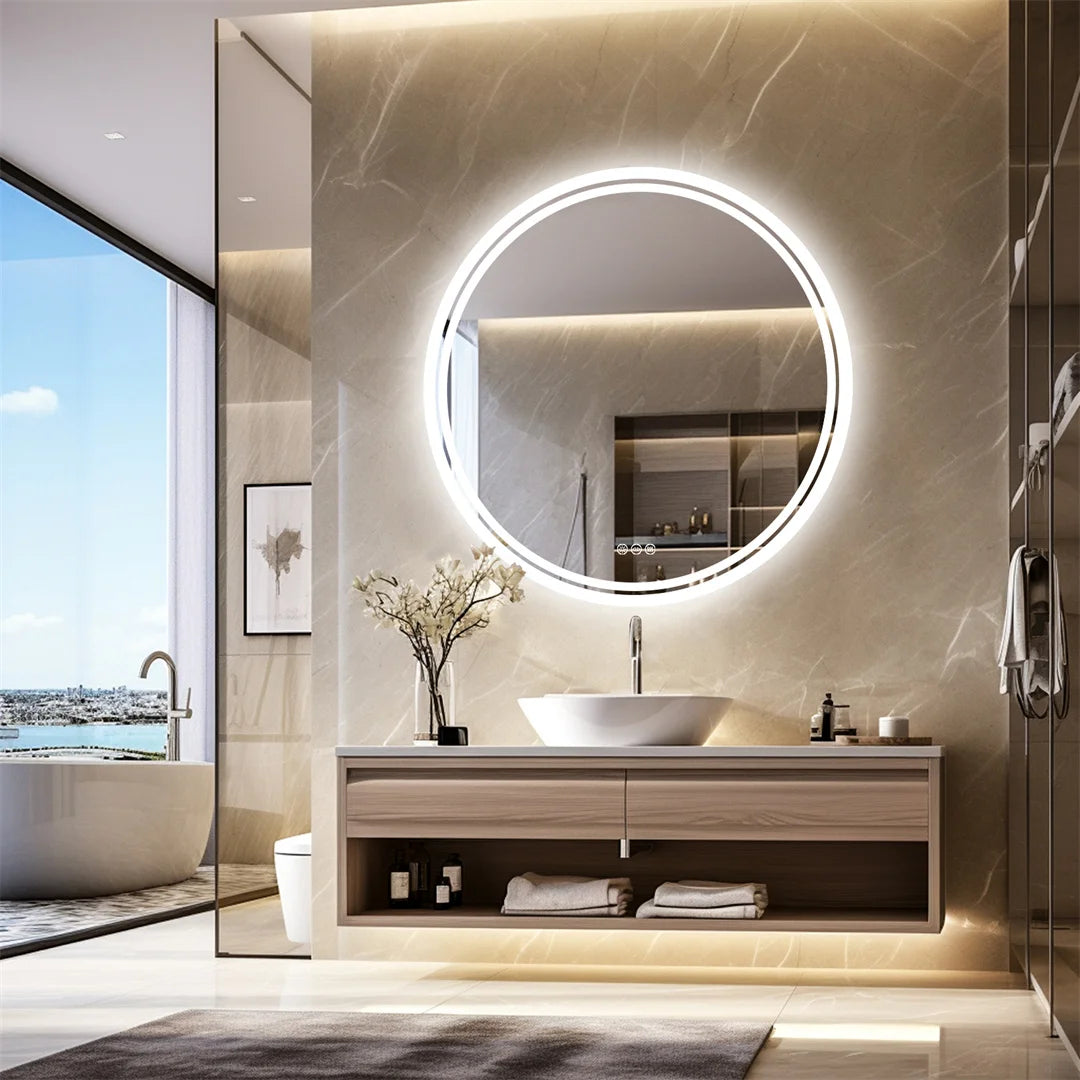 Round LED Mirror