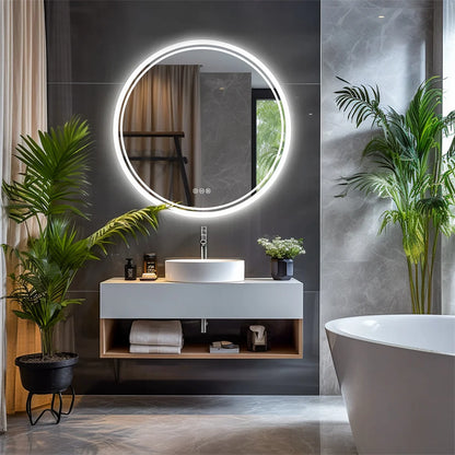 Round LED Mirror