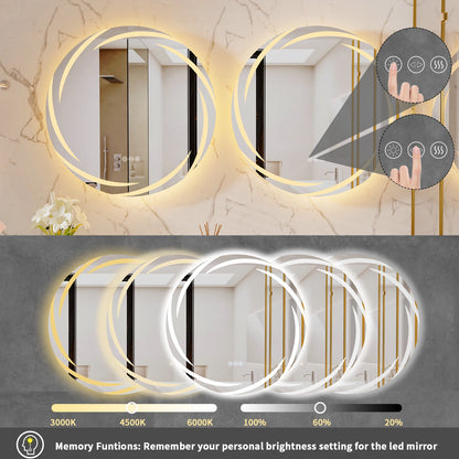 Anti-Fog LED Mirror