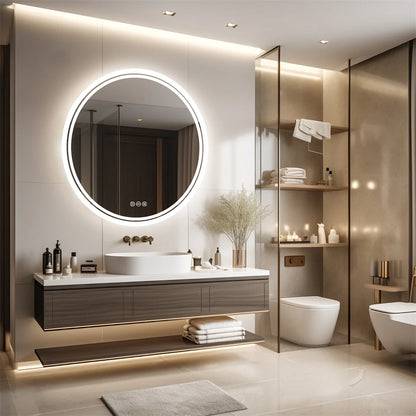 Round LED Mirror