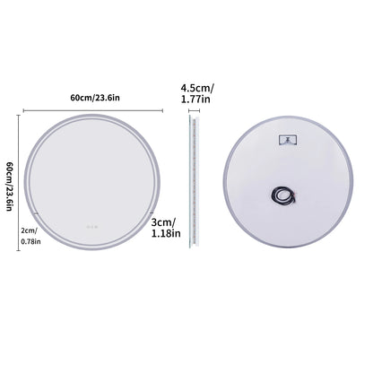 Round LED Mirror