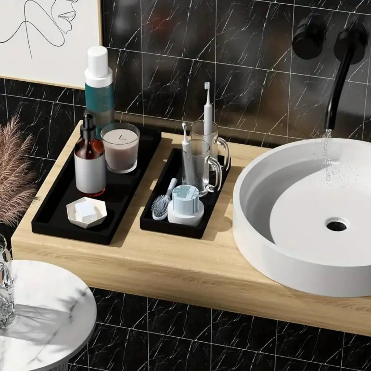 Silicone Vanity Tray