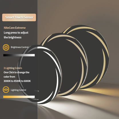 Anti-Fog LED Mirror